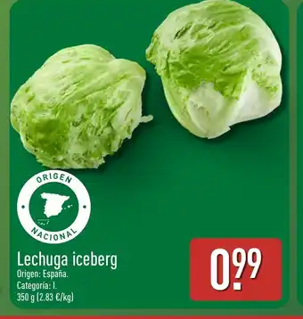 ALDI Lechuga iceberg oferta