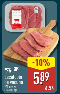 ALDI Escalopin de vacuno oferta