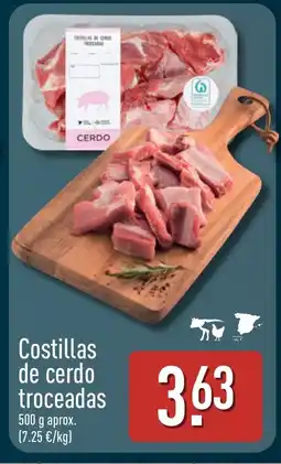 ALDI Costillas de cerdo troceadas oferta