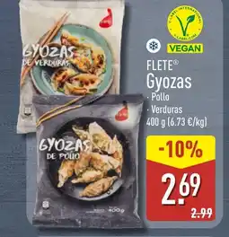 ALDI FLETE Gyozas oferta