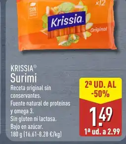 ALDI KRISSIA Surimi oferta