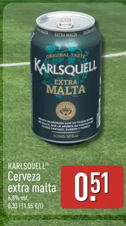 ALDI KARLSQUELL Cerveza extra malta oferta