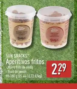ALDI SUN SNACKS Aperitivos fritos oferta
