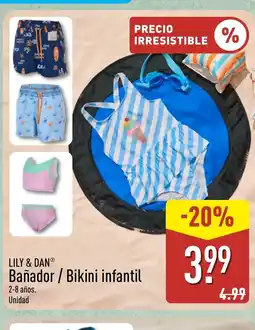 ALDI LILY & DAN Bañador/Bikini infantil oferta