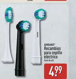 ALDI AMBIANO Recambios para cepillo eléctrico oferta
