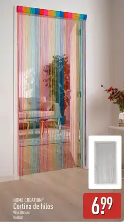 ALDI HOME CREATION Cortina de hilos oferta