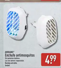 ALDI AMBIANO Enchufe antimosquitos oferta