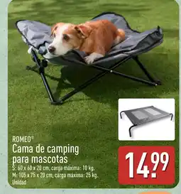 ALDI ROMEO Cama de camping para mascotas oferta