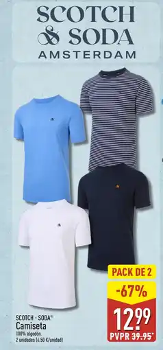 ALDI SCOTCH -SODA Camiseta oferta