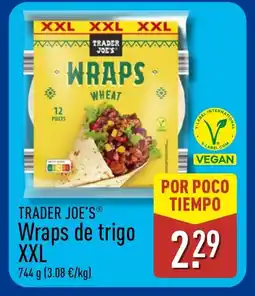ALDI TRADER JOE'S Wraps de trigo XXL oferta