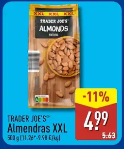 ALDI TRADER JOE'S Almendras XXL oferta
