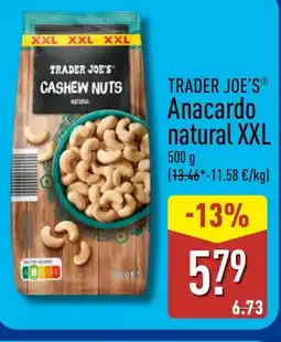 ALDI TRADER JOE'S Anacardo natural XXL oferta