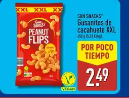 ALDI SUN SNACKS Gusanitos de cacahuete XXL oferta