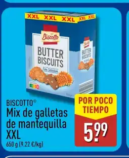 ALDI BISCOTTO Mix de galletas de mantequilla oferta