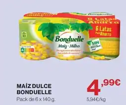 Hipercor BONDUELLE Maíz dulce oferta