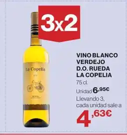 Hipercor LA COPELIA Vino blanco verdejo d.o. rueda oferta