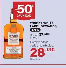 Hipercor DEWARDS Whisky white label oferta