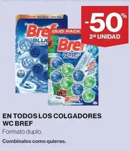 Hipercor WC BREF En todos los colgadores oferta