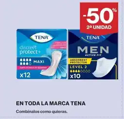 Hipercor TENA EN toda la marca oferta