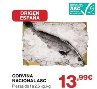 Hipercor Corvina nacional asc oferta