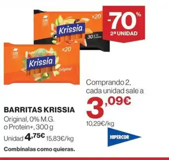 Hipercor KRISSIA Barritas oferta