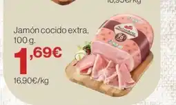 Hipercor Jamón cocido extra oferta