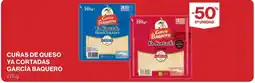Hipercor GARCÍA BAQUERO Cuñas de queso ya cortadas oferta