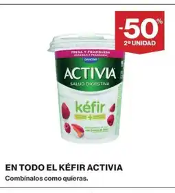 Hipercor En todo el kéfir activia oferta