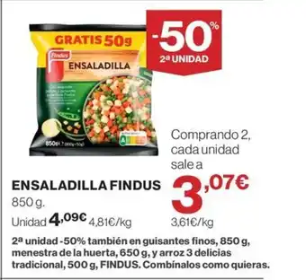 Hipercor FINDUS Ensaladilla oferta