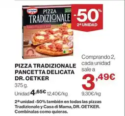 Hipercor DR OETKER Pancetta delicata pancetta delicata oferta