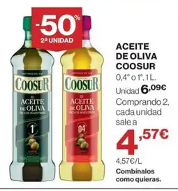 Hipercor COOSUR Aceite de oliva oferta
