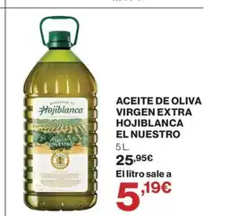 Hipercor Aceite de oliva virgen extra hojiblanca el nuestro oferta