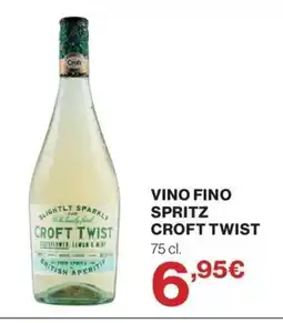 Hipercor CROFT TWIST Vino fino spritz oferta