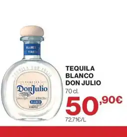 Hipercor DON JULIO Tequila blanco oferta