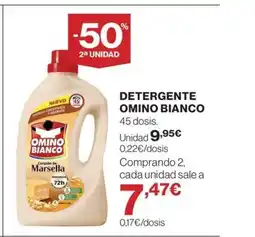 Hipercor OMINO BIANCO Detergente oferta