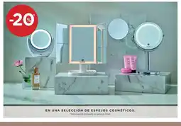 Hipercor En una selección de espejos cosméticos oferta