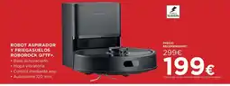 Hipercor Robot aspirador y friegasuelos roborock q7tf+. oferta