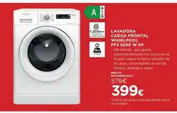 Hipercor WHIRLPOOL Lavadora carga frontal oferta