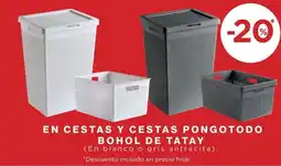 Hipercor En cestas y cestas pongotodo bohol de tatay oferta