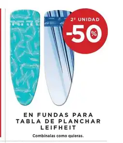Hipercor En fundas para tabla de planchar leifheit oferta