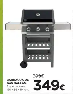 Hipercor Barbacoa de gas dallas oferta