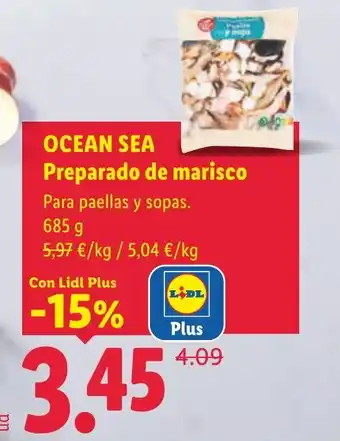 OCEAN SEA Preparado de marisco