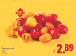 Lidl Tomate cherry mix oferta
