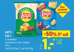 Lidl LAY'S oferta