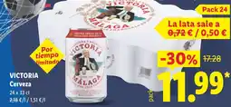 Lidl VICTORIA Cerveza oferta