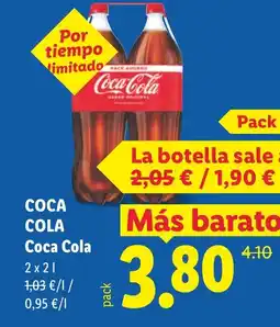 Lidl COCA COLA Coca Cola oferta