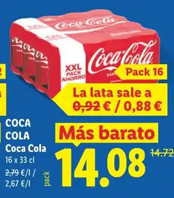 Lidl COCA COLA Coca Cola oferta