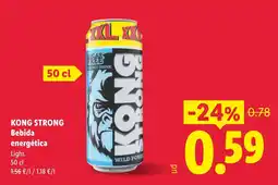 Lidl KONG STRONG Bebida oferta