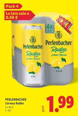 Lidl PERLENBACHER Cerveza Radler oferta