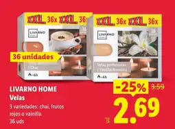 Lidl LIVARNO HOME Velas oferta